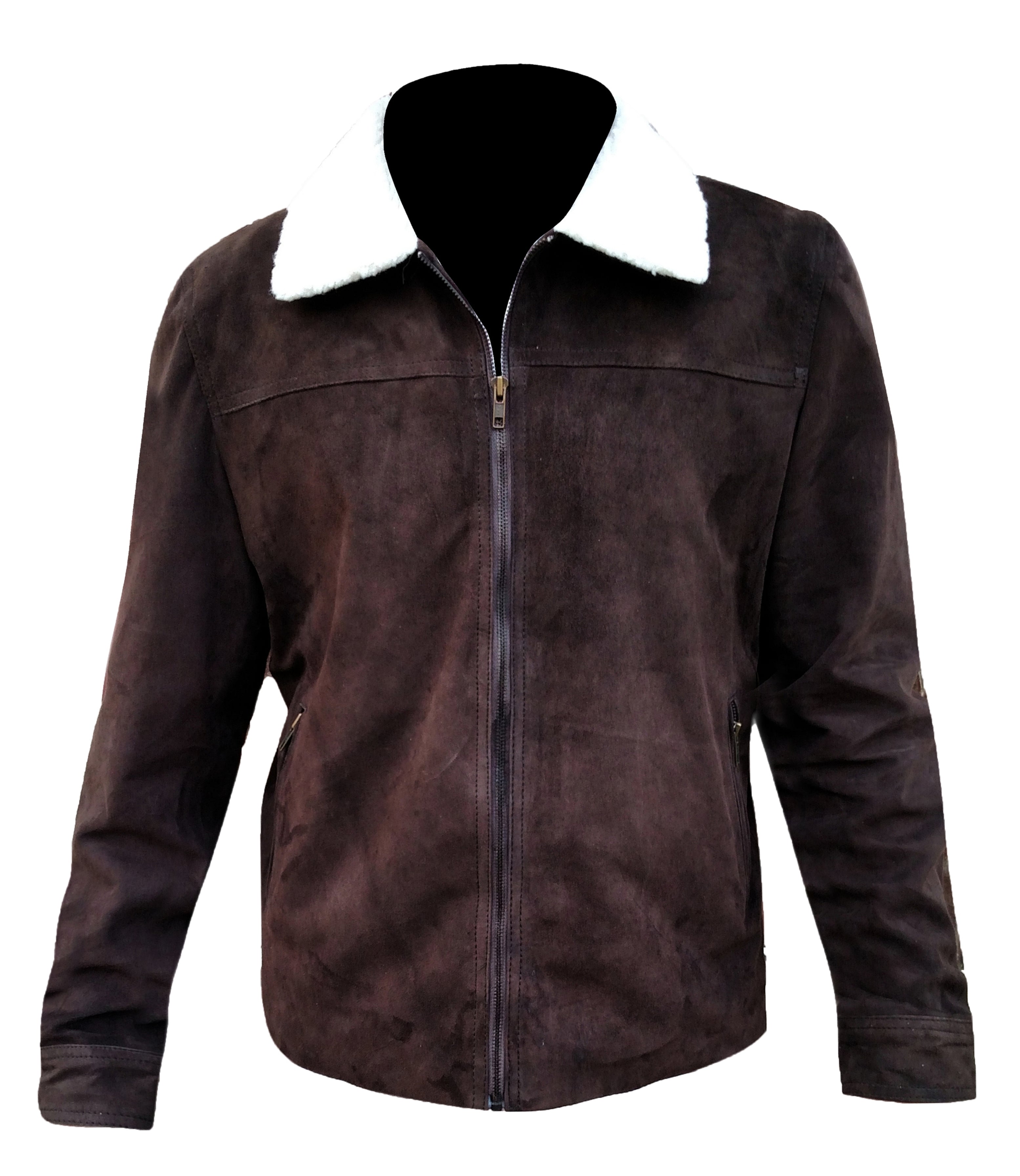 Walking Dead Suede Leather Jacket
