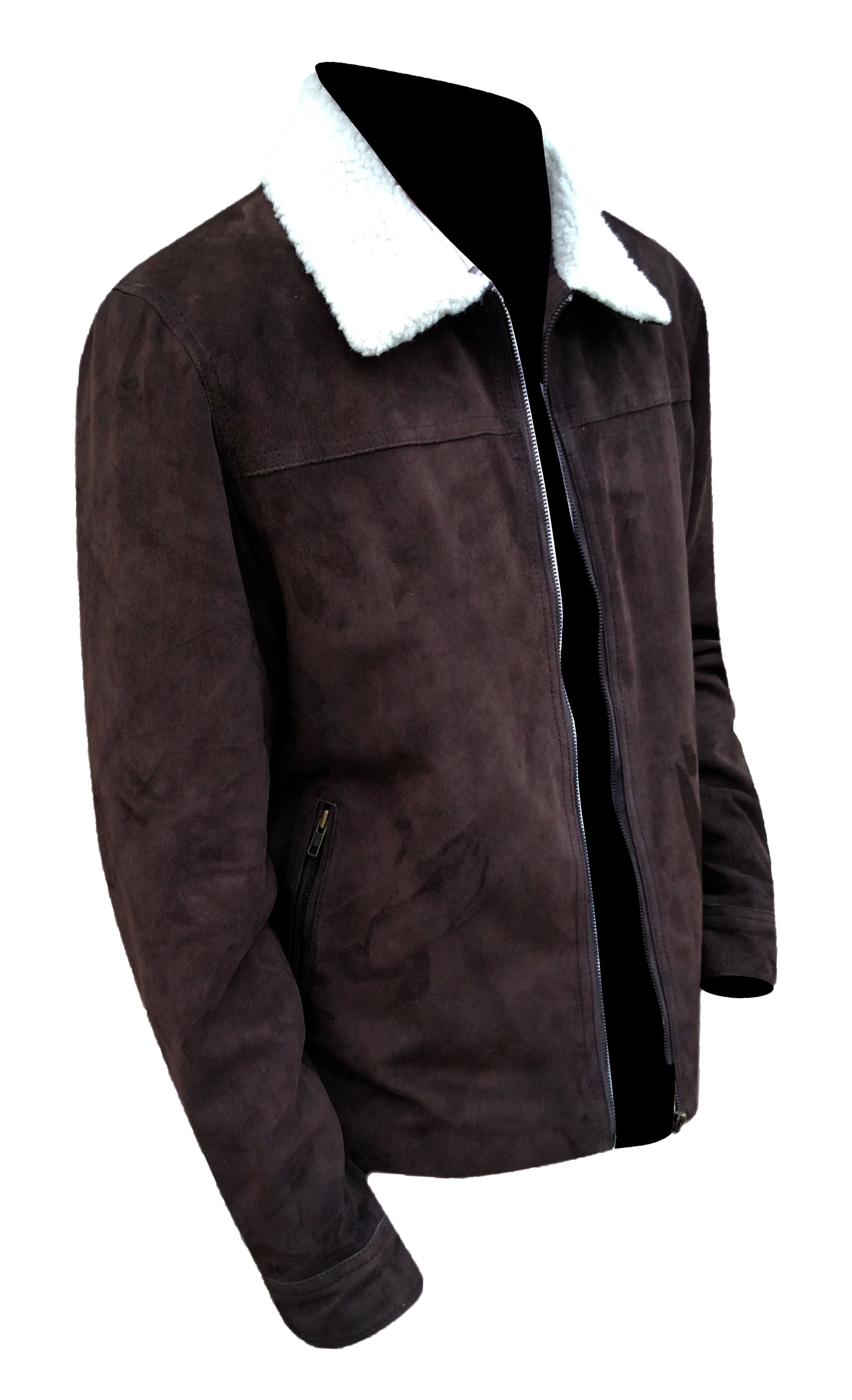 Walking Dead Suede Leather Jacket