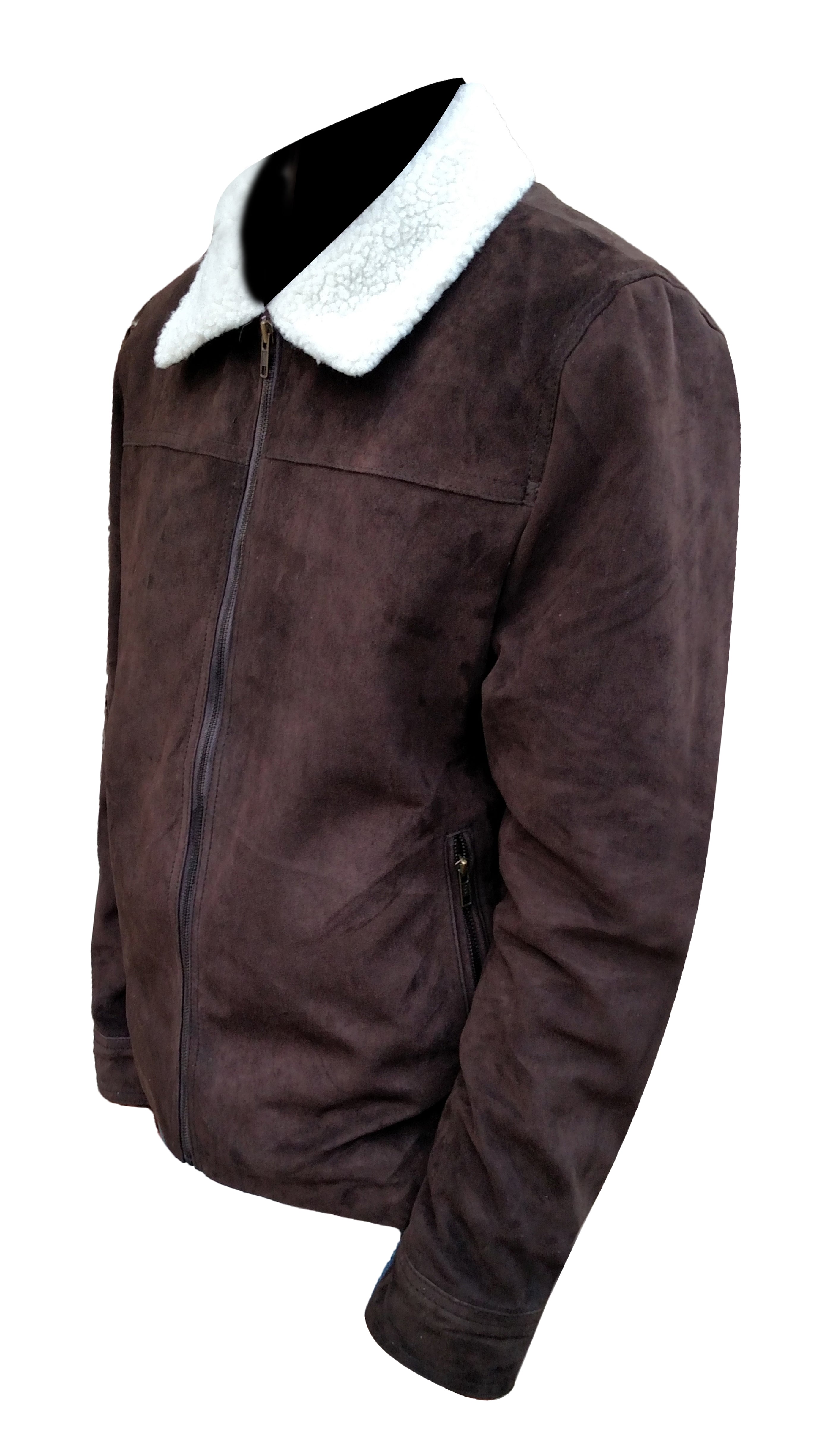 Walking Dead Suede Leather Jacket