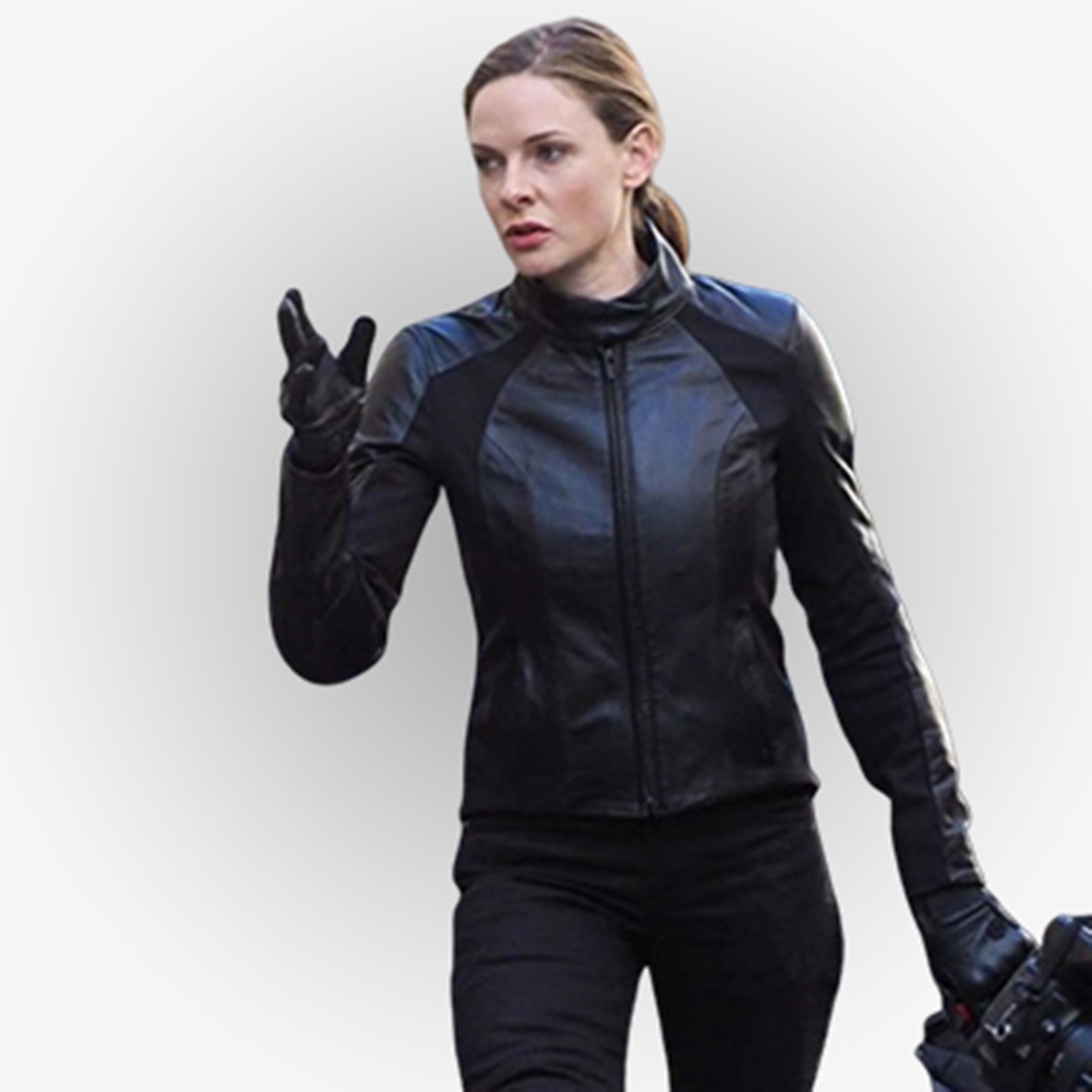 Rebecca Ferguson Mission Impossible 6 Women Leather Jacket