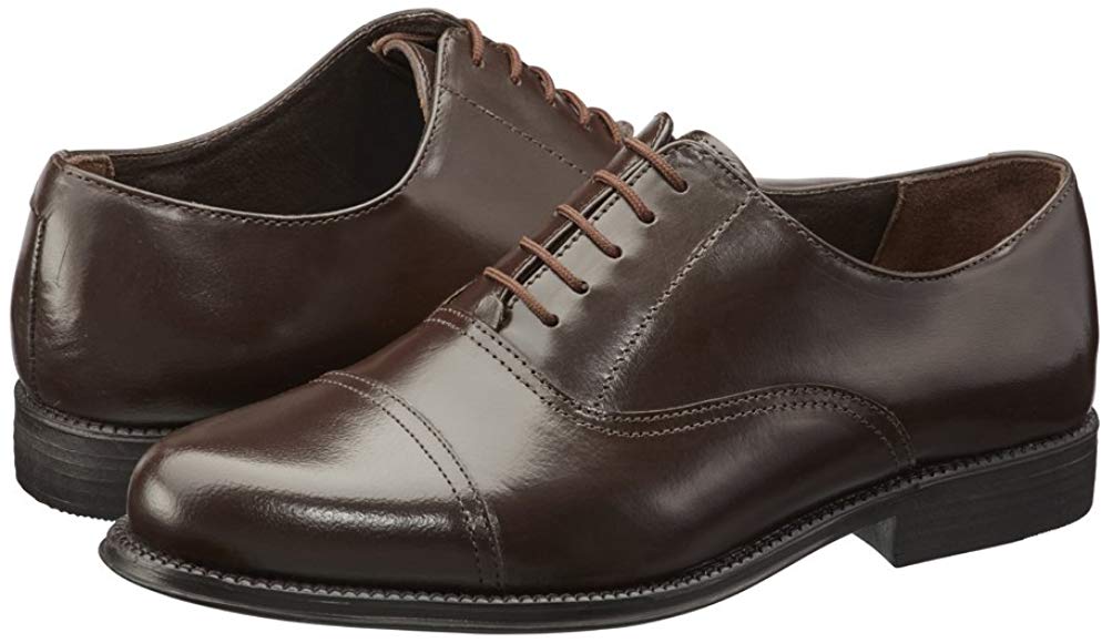 Mens Brown Color Leather Shoes