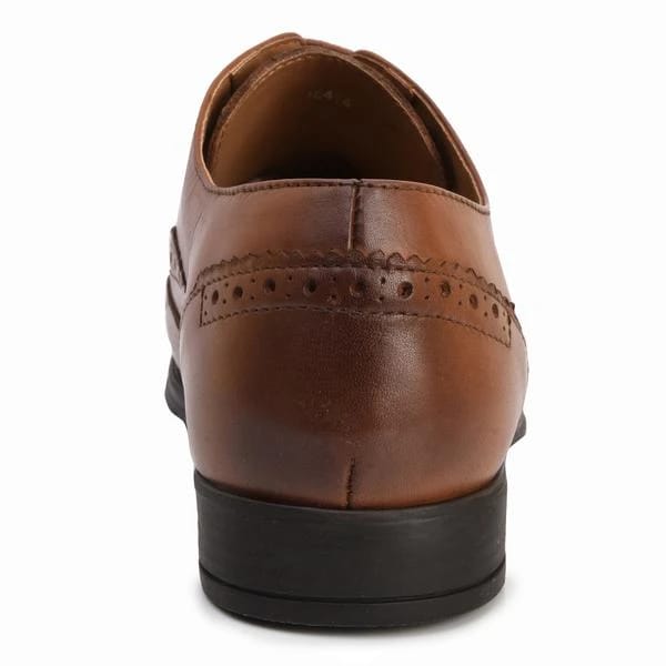 Mens Light Brown Color Leather Shoes