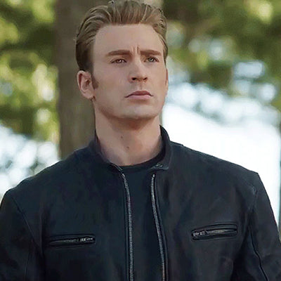 Steve Roger Avengers Endgame Black Jacket