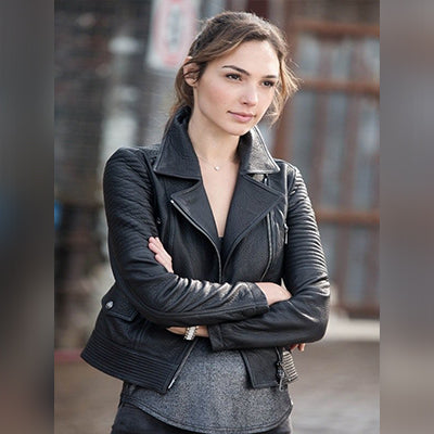 Fast and Furious 6 Gal Gadot Leather Jacket For Women