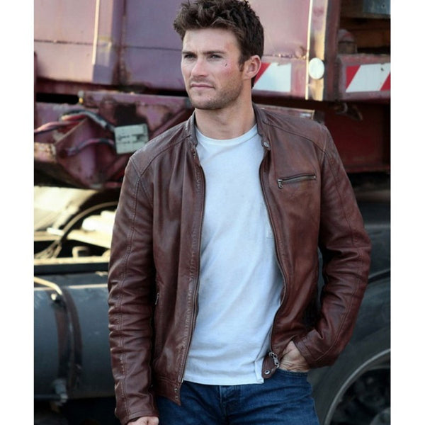 Fast And Furious 8 Scott Eastwood Leather Jacket