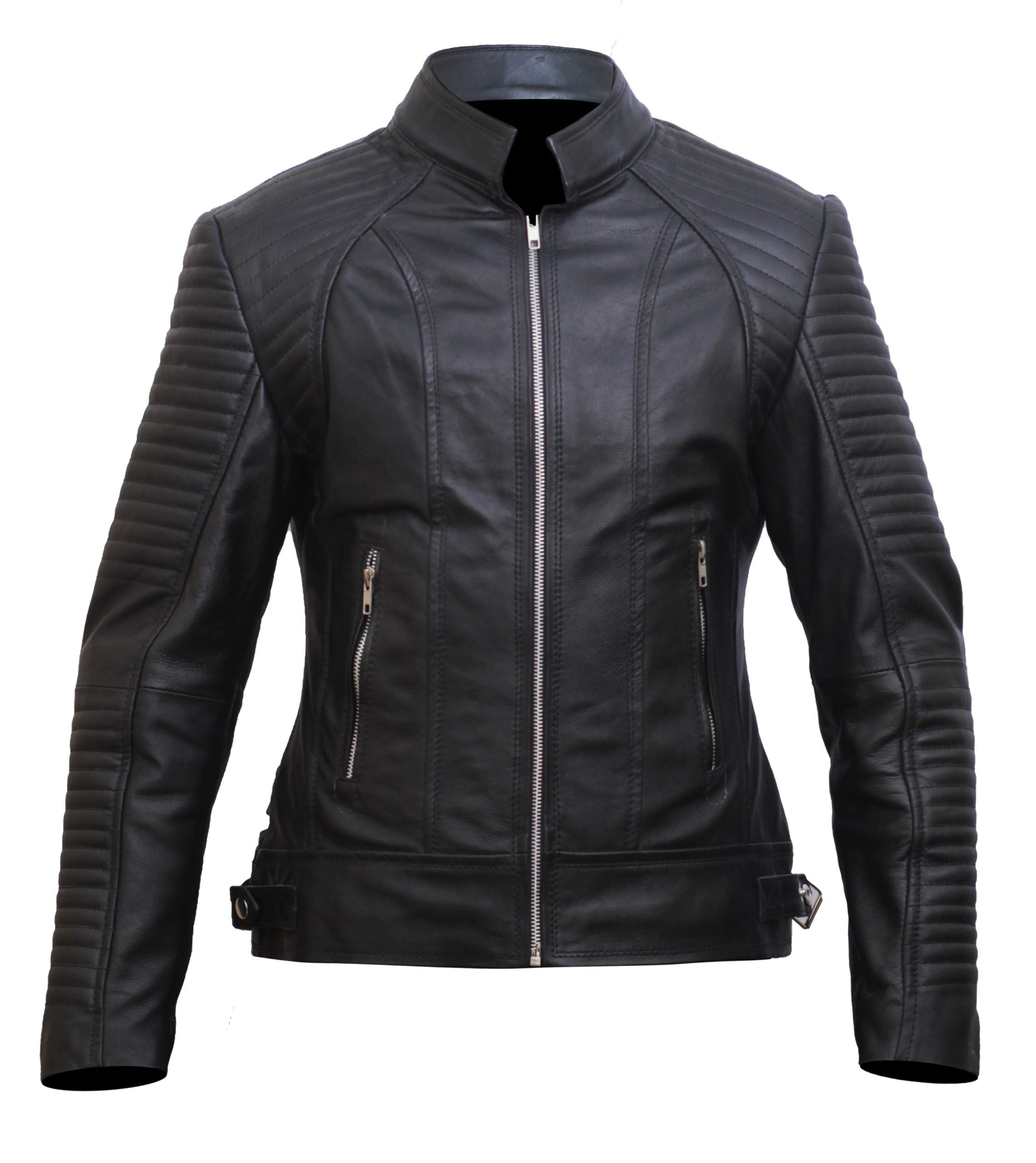 Black Leather Jacket Women