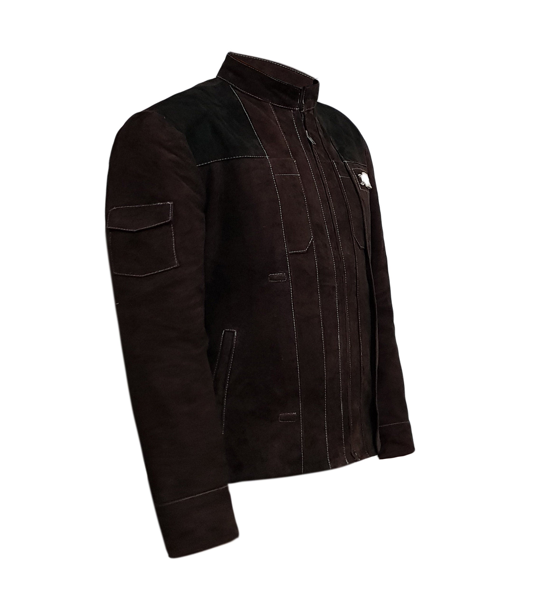 Mens Suede Leather Jacket