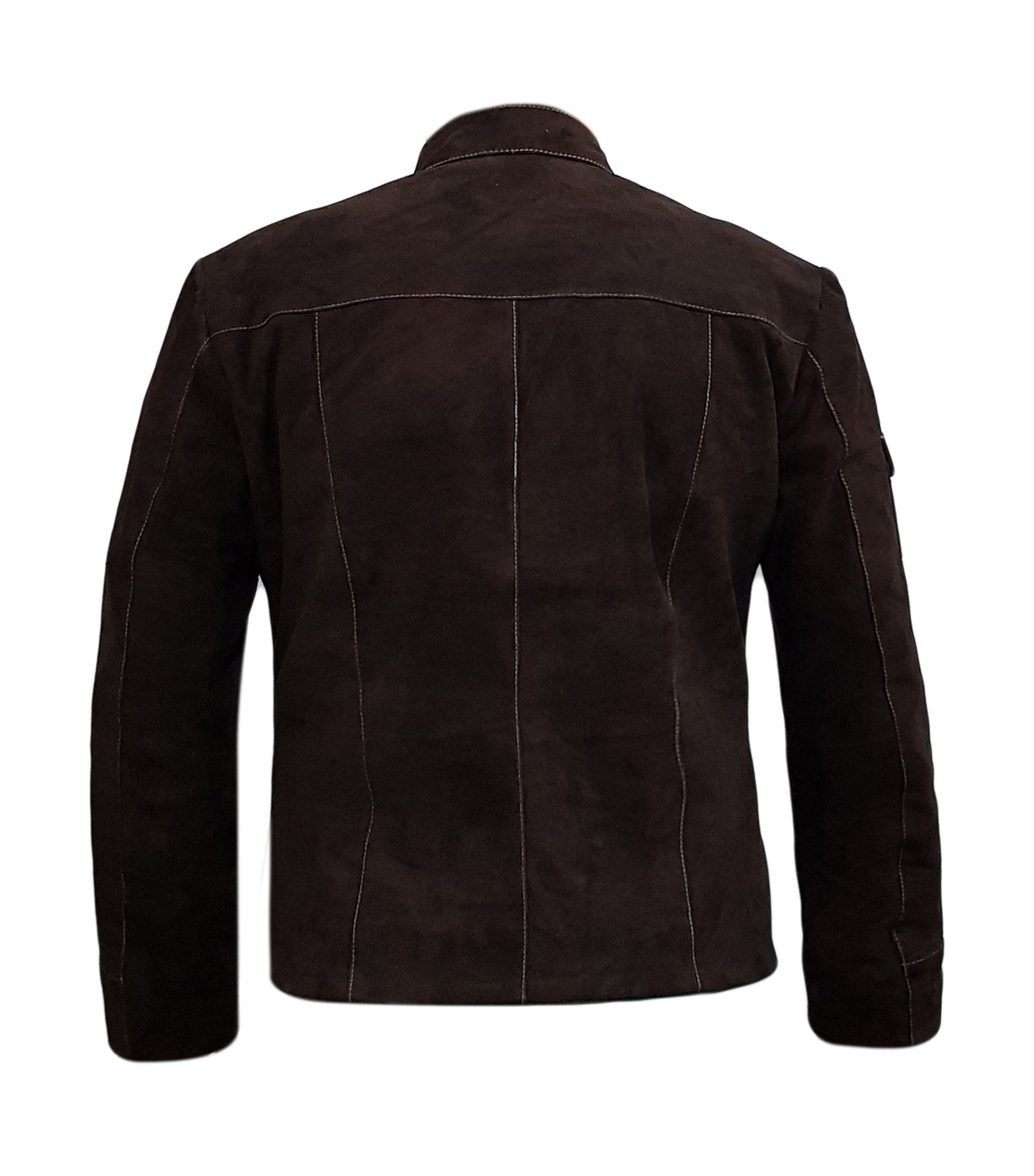 Mens Suede Leather Jacket