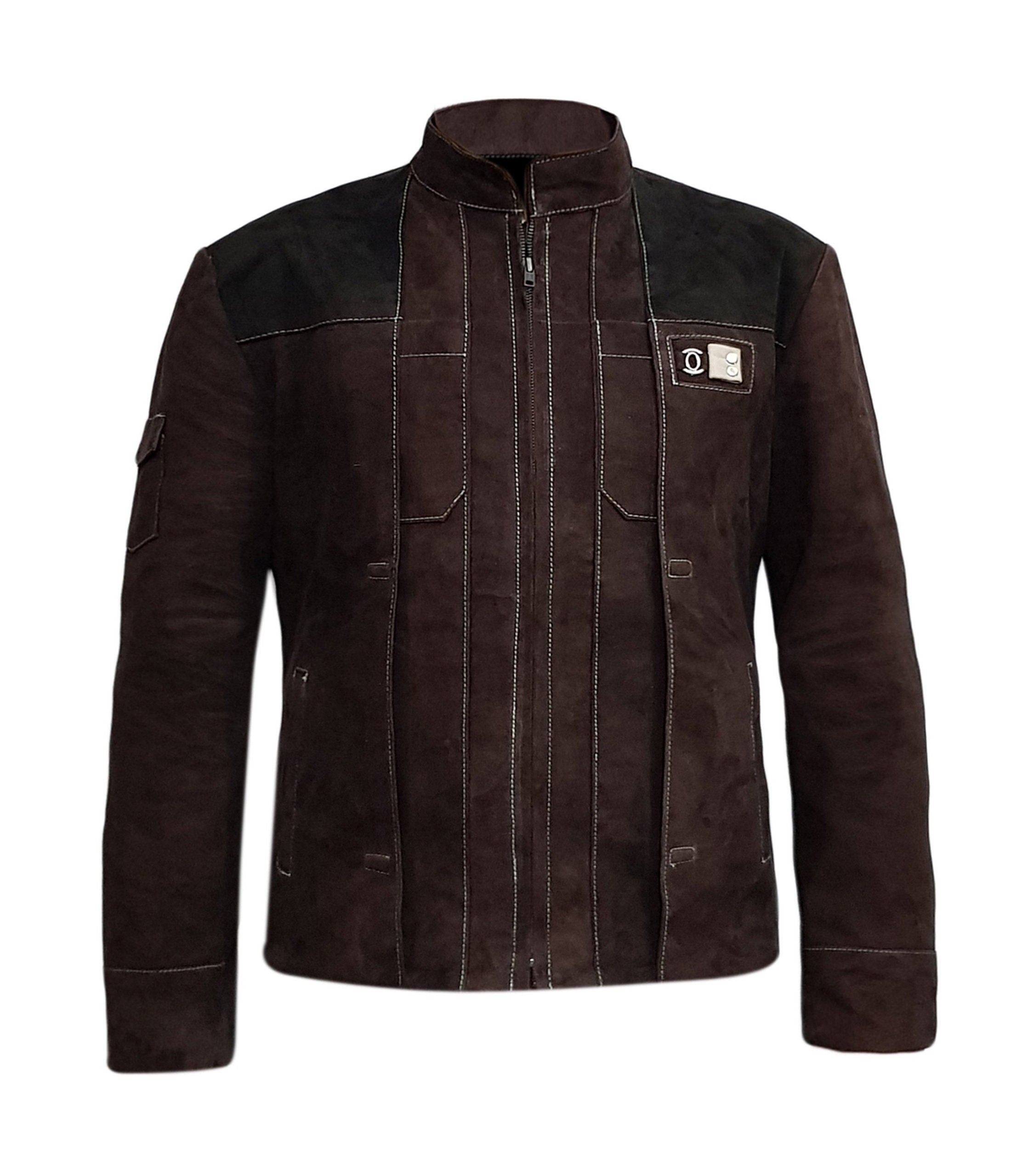 Mens Suede Leather Jacket