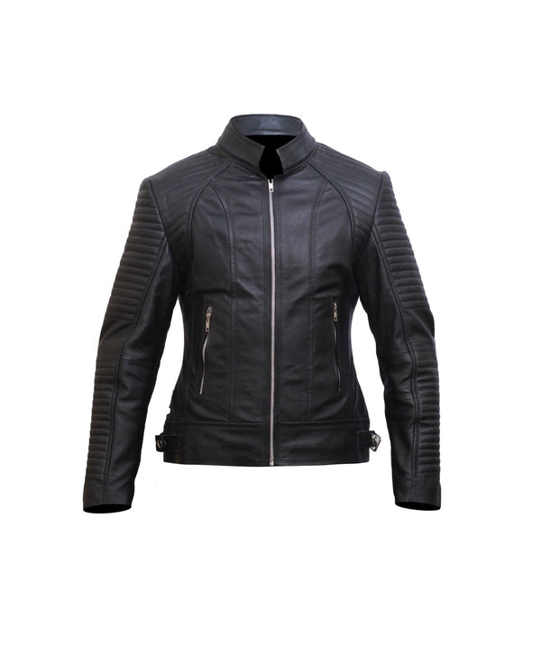 Black Leather Jacket Women