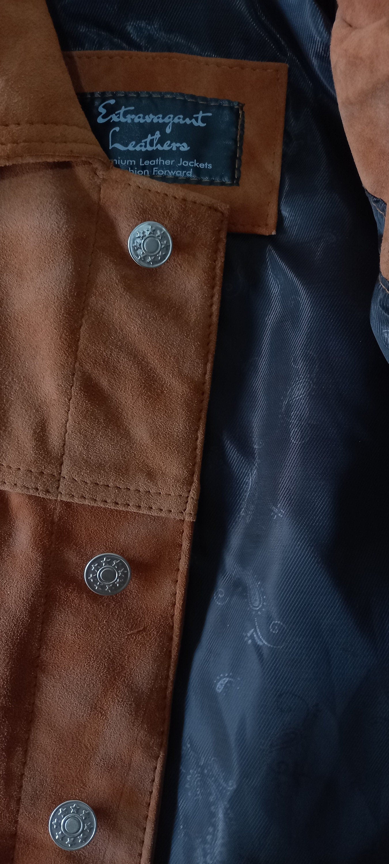 Men's Shirt Suede Leather Jacket