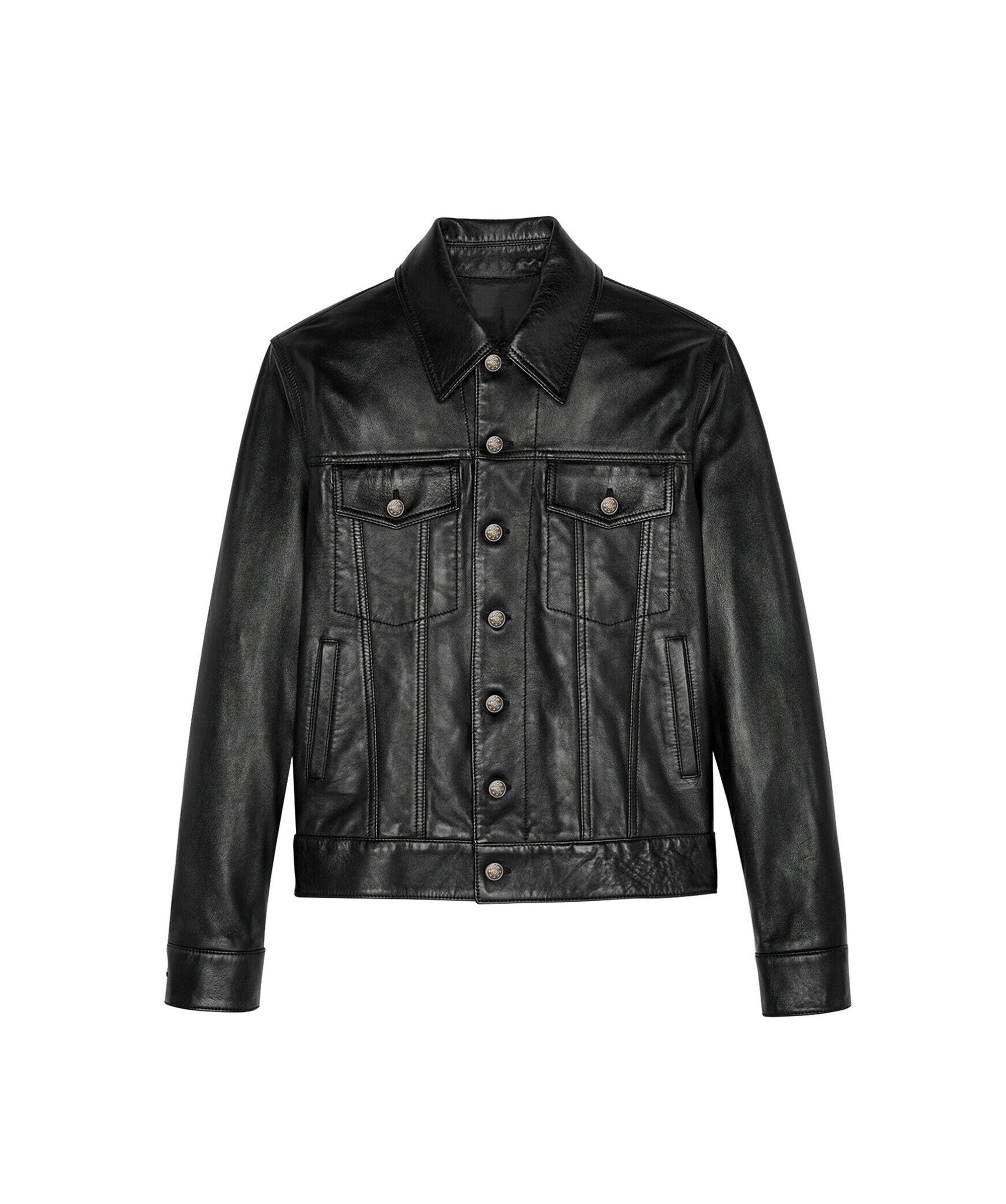 Men's Genuine Sheep Leather Shirt