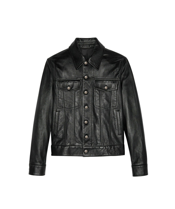 Men's Genuine Sheep Leather Shirt