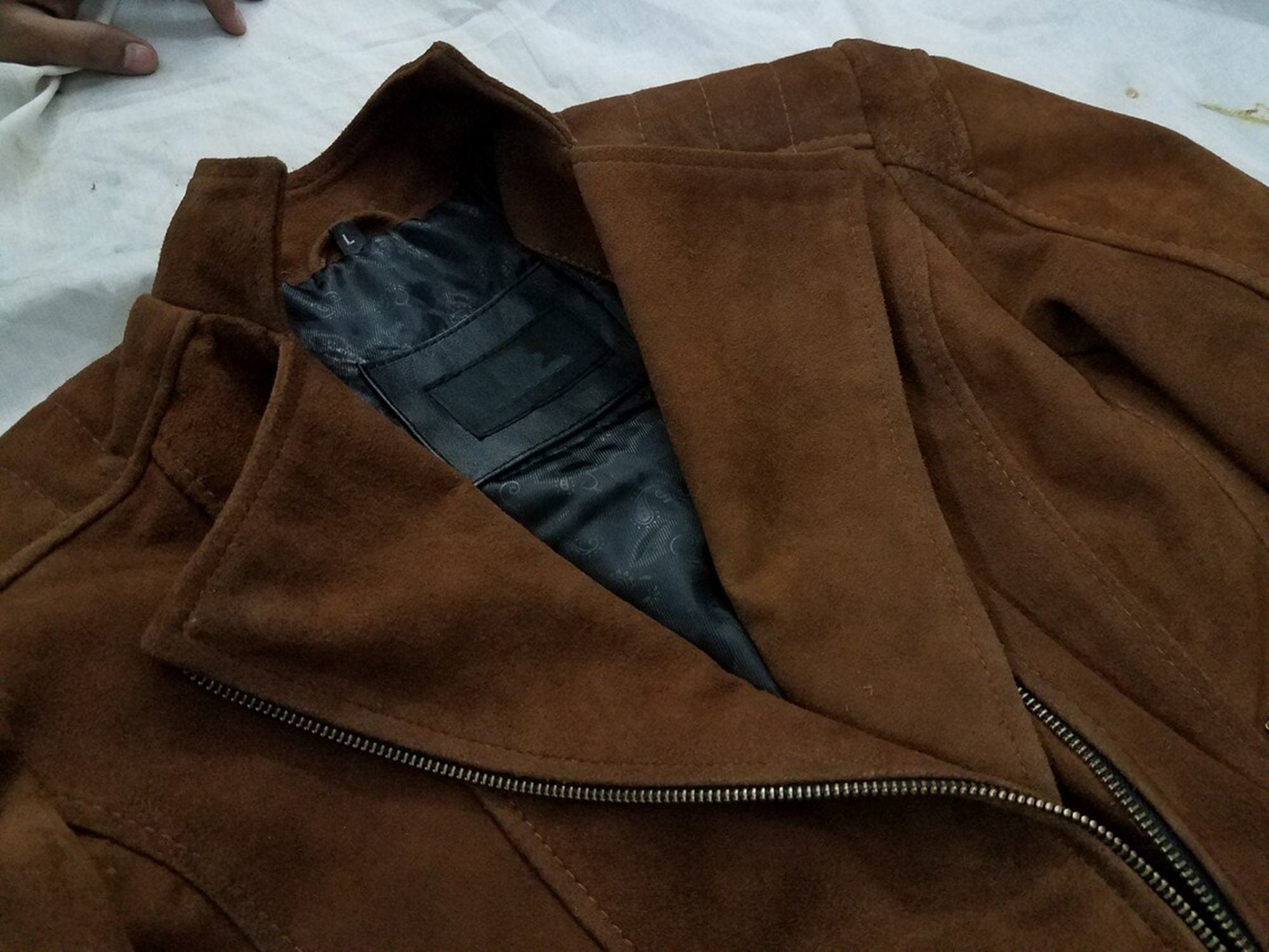 Women Suede Jacket