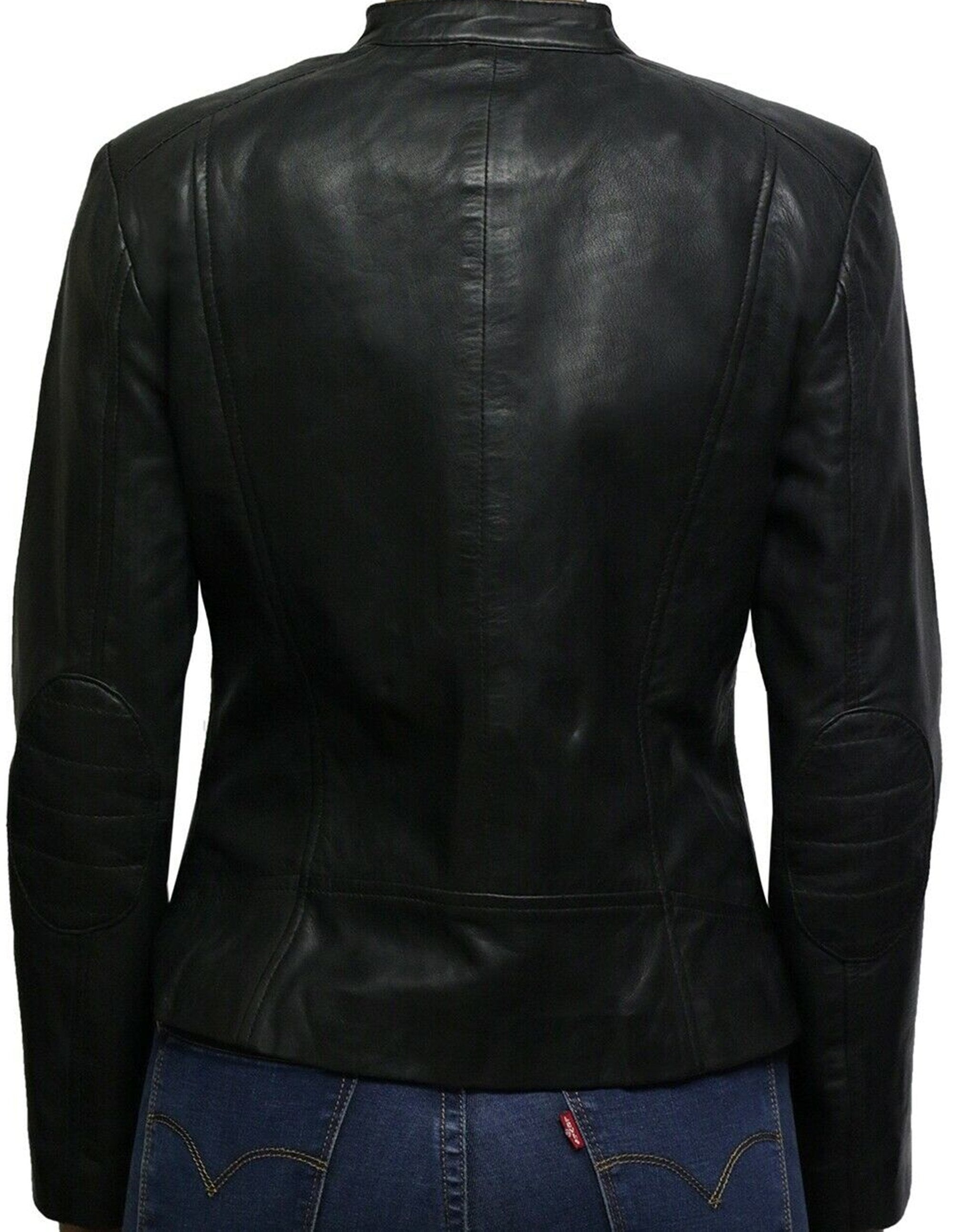 Leather Biker Jacket Women