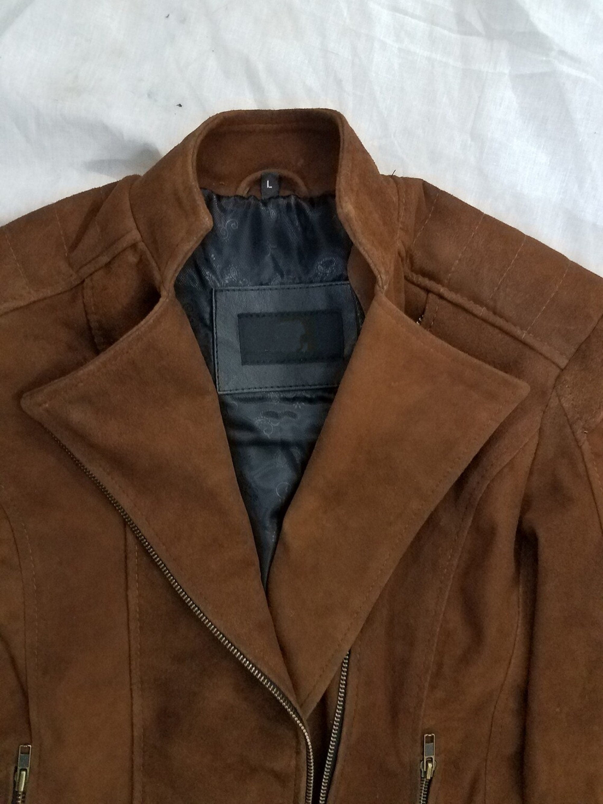 Women Suede Jacket