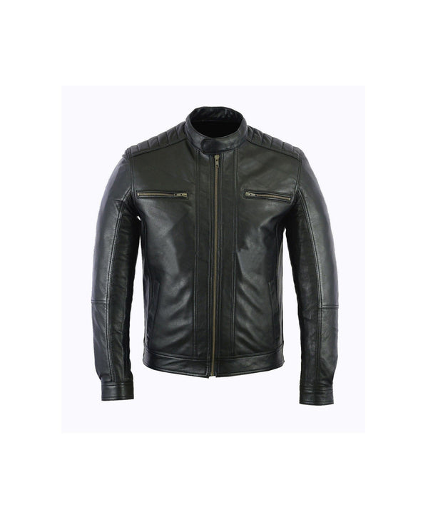 Men Motorcycle Leather  Jacket