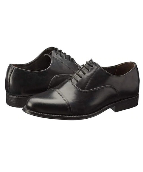 Mens Black Color Leather Shoes