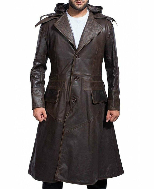 Jacob Frye Assassin's Creed Leather Trench Coat