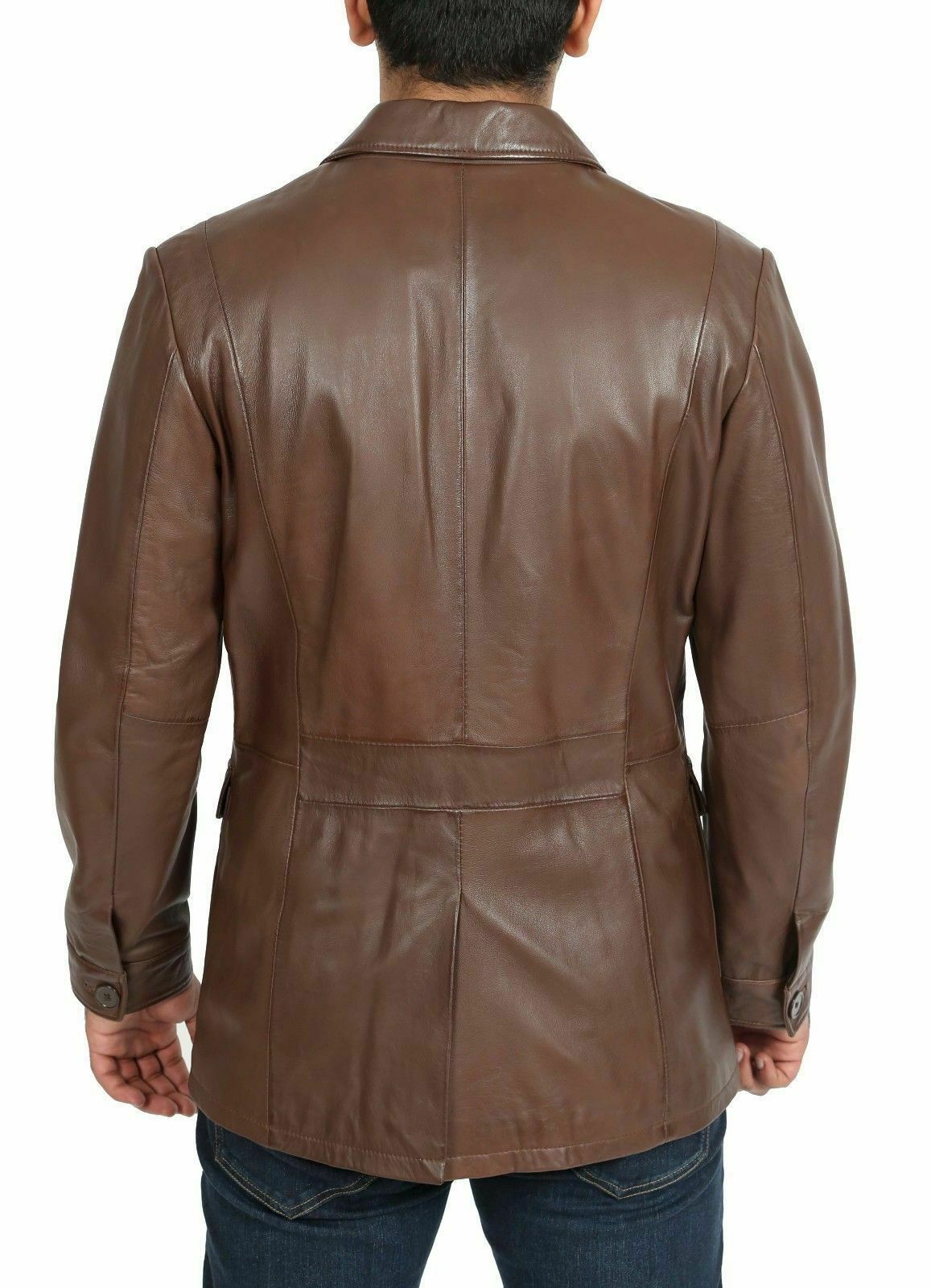 Men's Handmade Real Soft Blazer Coat